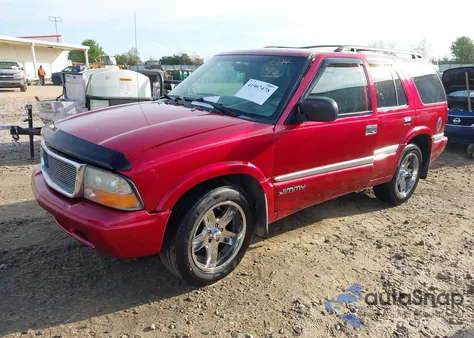 2000 GMC Jimmy Sle z USA, uszkodzony, nr VIN 1GKCS13W0Y2402294